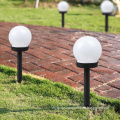 Garden solar decorate lights spike light waterproof led ball light outdoor lamp